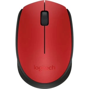 Logitech M171 Wireless Mouse – Red/Black – 910-004657