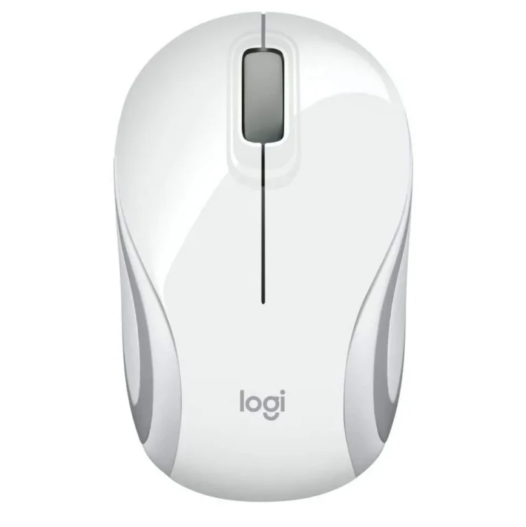 Logitech M187 Wireless Ultra Portable Mouse (White) 910-005380