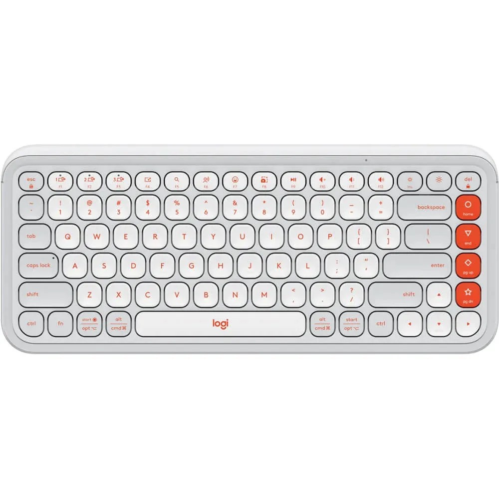 logitech-pop-icon-keys-compact-wireless-keyboard-white-920-0 Logitech POP ICON KEYS Compact Wireless Keyboard White – 920-013084