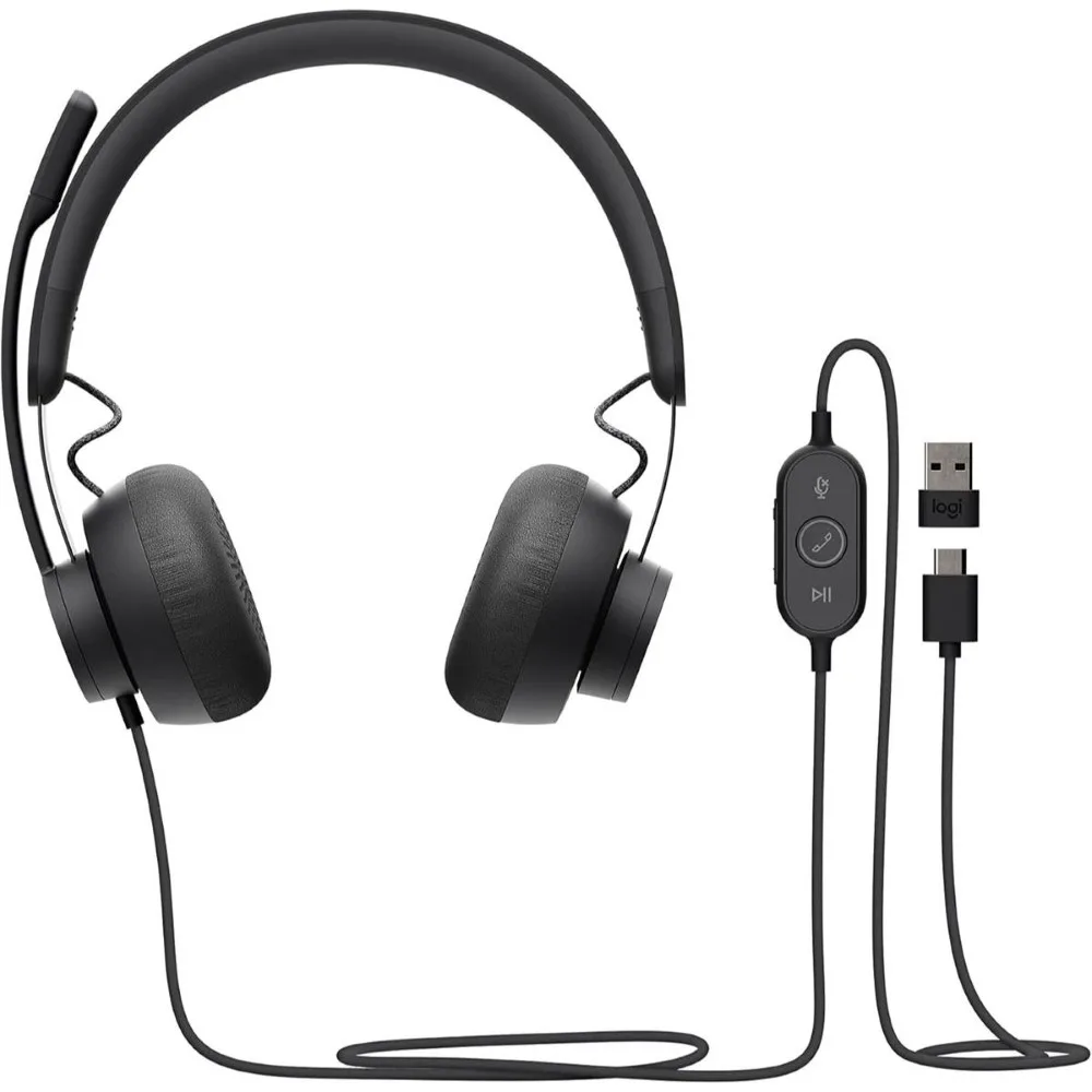 logitech-zone-wired-headset-uc-version-981-001097 - MegaComputer.pk Logitech Zone Wired Headset – UC Version 981-001097