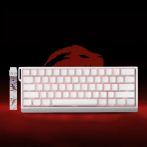 Madlions FGG MAD60HE Magnetic Switches RGB Wired Keyboard White