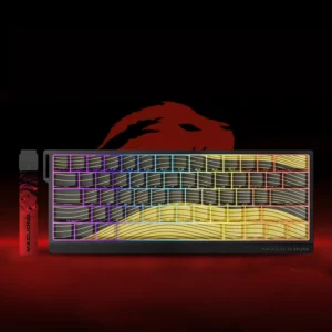 Madlions FGG MAD60HE Magnetic Switches RGB Wired Keyboard Yellow