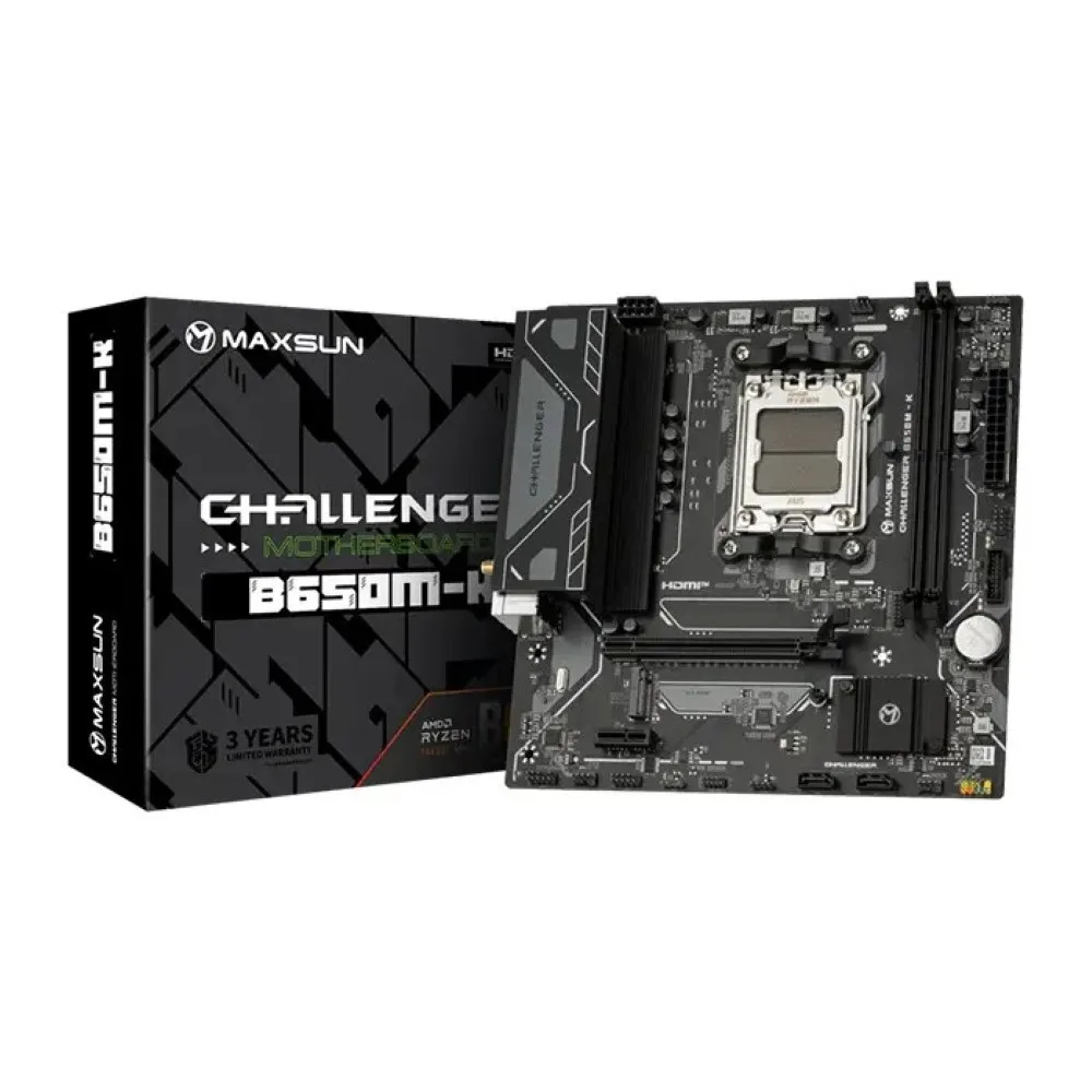 maxsun-ms-challenger-b650m-k-motherboard - MegaComputer.pk Maxsun MS-Challenger B650M-K Motherboard