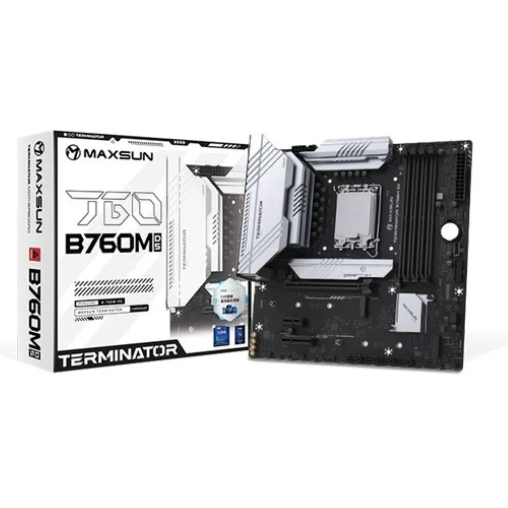 maxsun-terminator-b760m-d5-v2-intel-12-13-14th-gen-microatx - MegaComputer.pk Maxsun Terminator B760M D5 V2 Intel 12/13/14th Gen microATX Motherboard