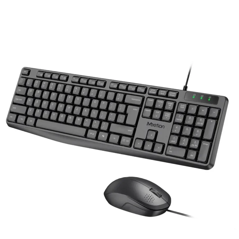 Meetion C235 Economic USB 104 Keys Wired Keyboard