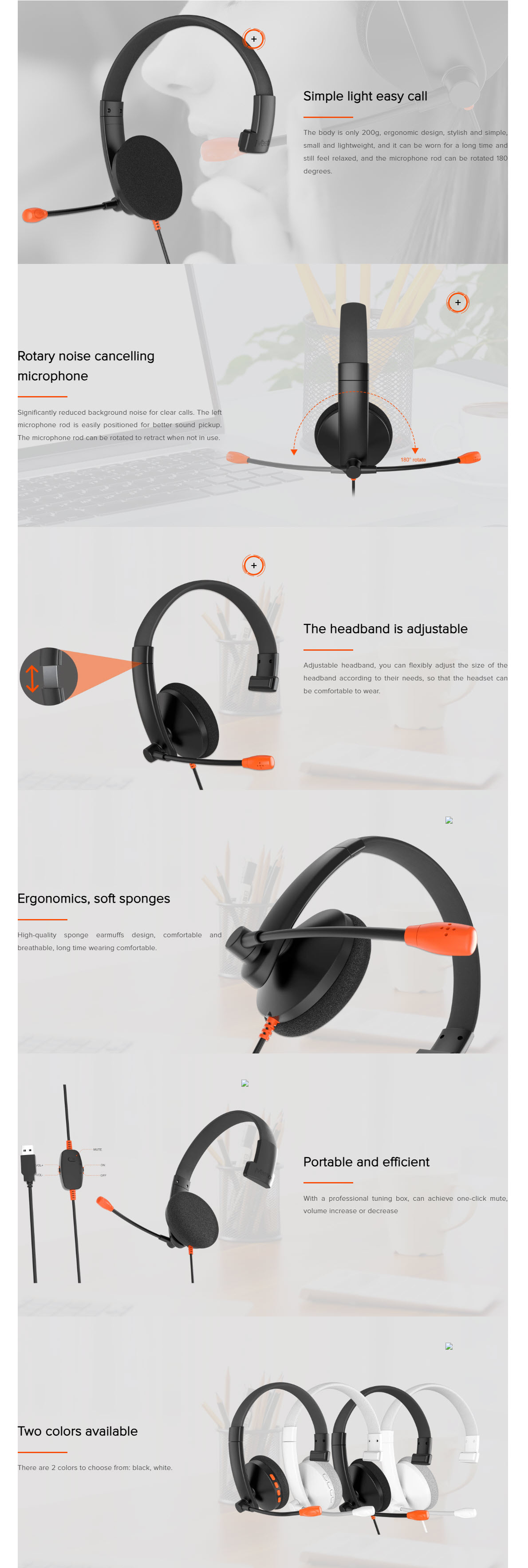 meetion-hp002u-usb-single-ear-telephone-headset-black-6 - MegaComputer.pk