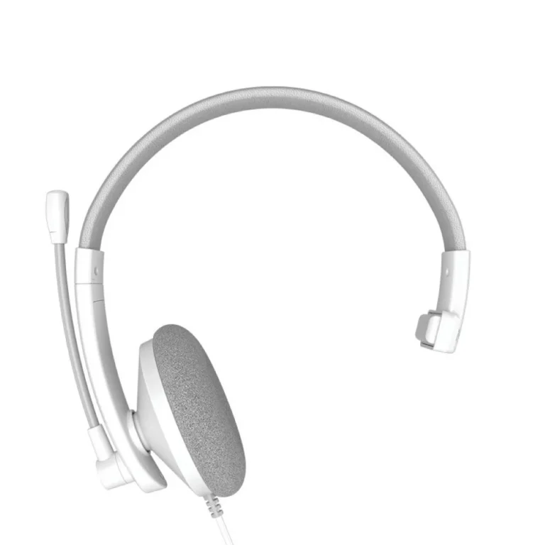 Meetion HP002U USB Single Ear Telephone Headset – White