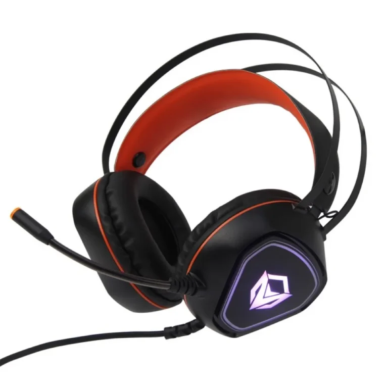 Meetion HP020 Wired Gaming Headset – 50mm Stereo Sound Omni-directional Mic USB Connectivity
