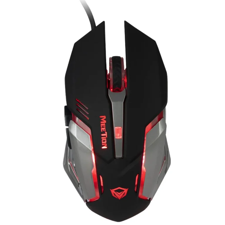 Meetion M915 6D Optical Backlit Wired Gaming Mouse – Black