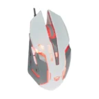 Meetion M915 6D Optical Backlit Wired Gaming Mouse - White - Image 3