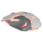 Meetion M915 6D Optical Backlit Wired Gaming Mouse - White - Image 4