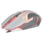 Meetion M915 6D Optical Backlit Wired Gaming Mouse - White - Image 5