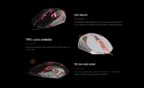 Meetion M915 6D Optical Backlit Wired Gaming Mouse - White
