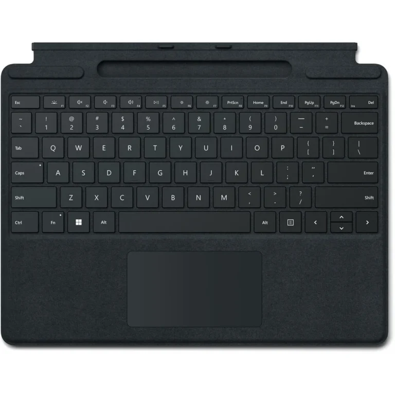 Microsoft Surface Pro Signature Keyboard Cover with Fingerprint Reader Black