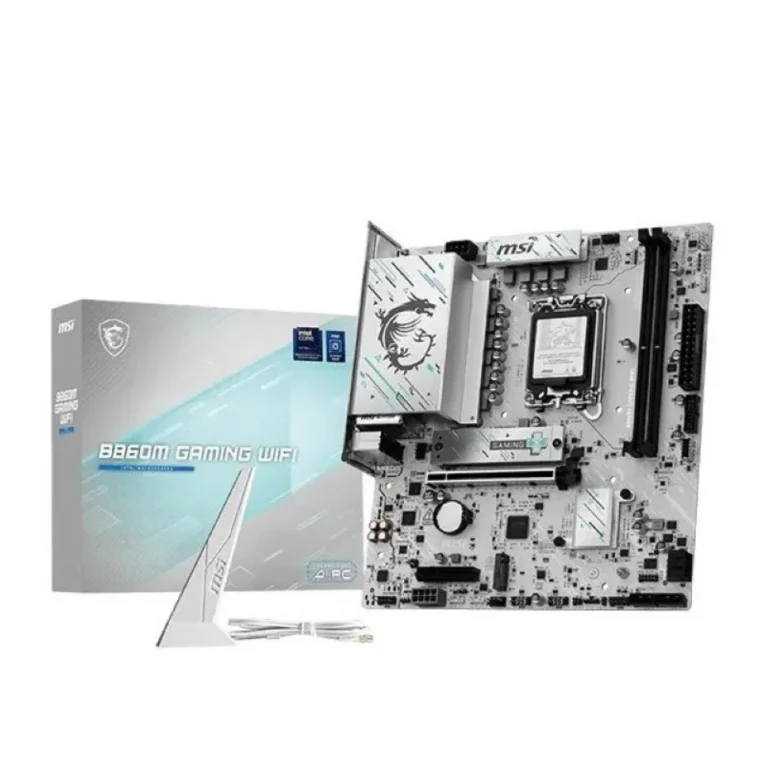 MSI B860M GAMING WIFI PCIe 5.0 Wi-Fi 7 & 5G LAN Gaming Motherboard for Intel Core Ultra