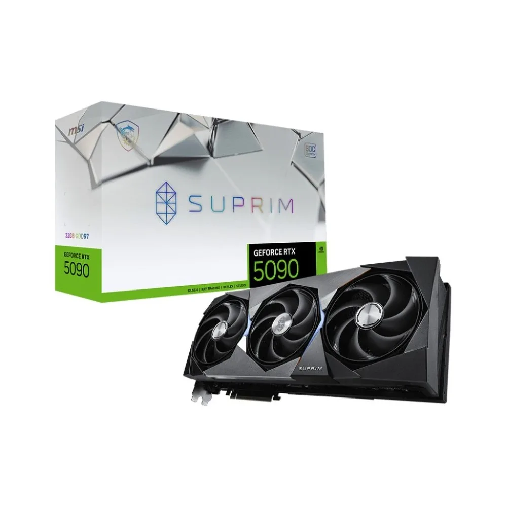 msi-geforce-rtx-5090-suprim-32gb-gddr7-pcie-5-0-x16-graphics - MegaComputer.pk MSI GeForce RTX 5090 SUPRIM 32GB GDDR7 PCIe 5.0 x16 Graphics Card