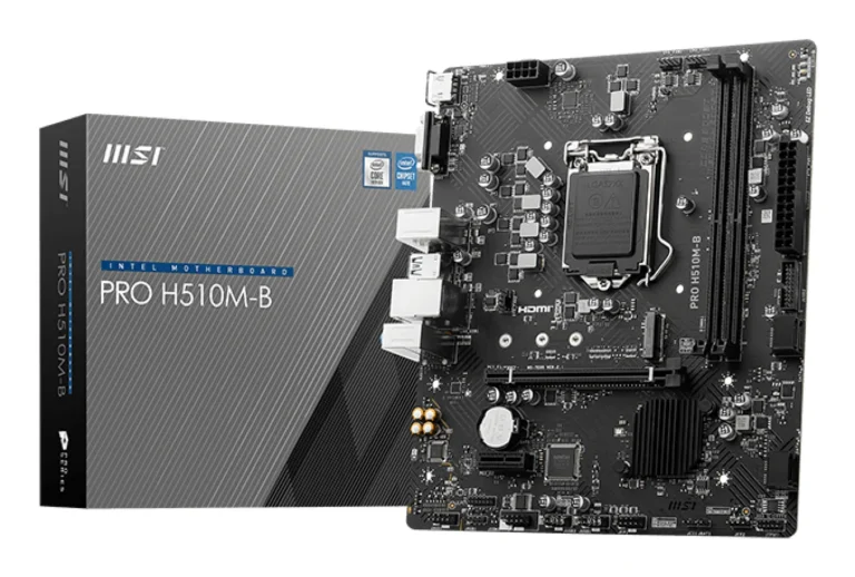 MSI PRO H510M-B LGA 1200 Intel DDR4 Micro-ATX Motherboard