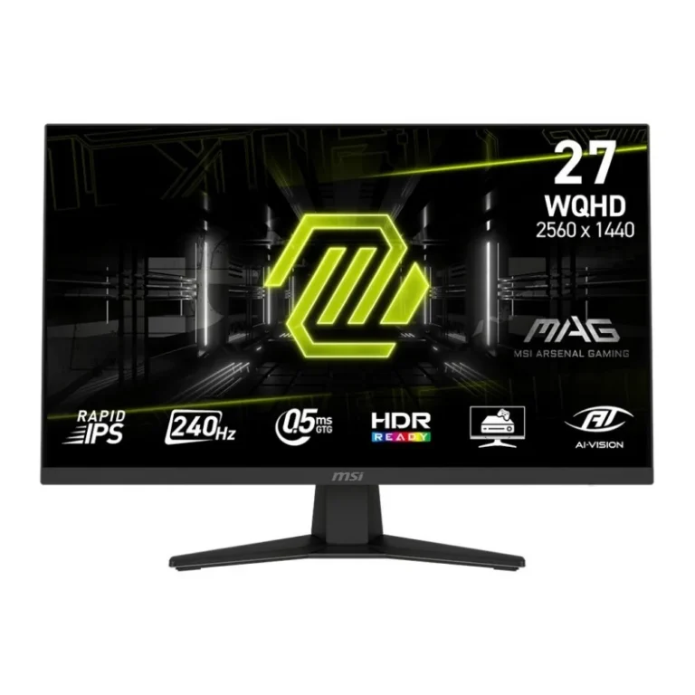 MSI MAG 274QF X24 27″ WQHD 240Hz Rapid IPS Gaming Monitor