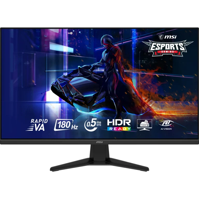 MSI MAG 325QF E18V 31.5" 180Hz 0.5ms HDMI DP Adaptive-Sync HDR Ready WQHD Rapid VA Gaming Monitor