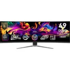 MSI MPG 491CQPX QD-OLED 49" 1440p HDR 240 Hz Curved Ultrawide Gaming Monitor - Image 7
