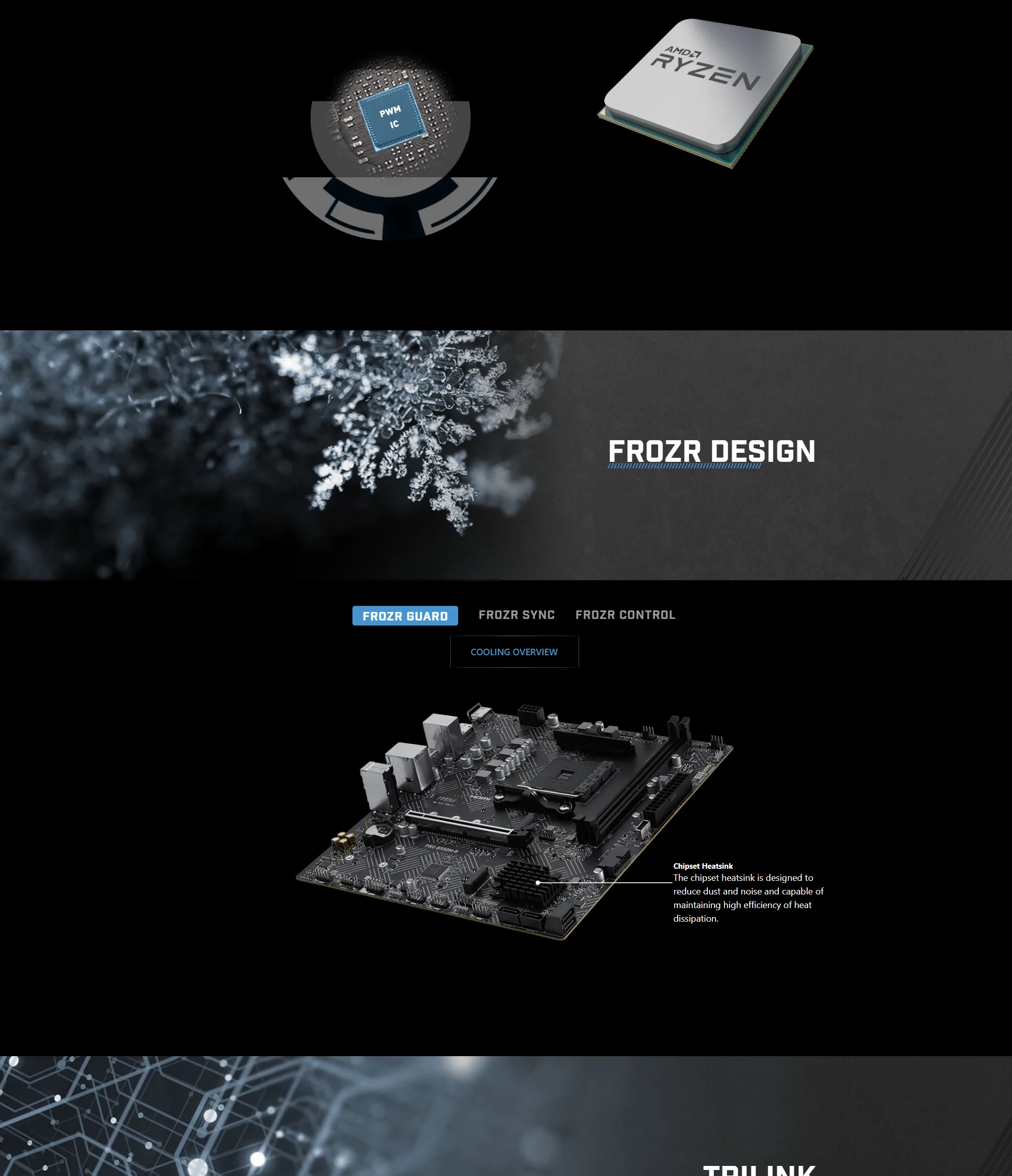 MSI PRO B550M-B AM4 AMD B550 ATX AMD Motherboard - spec 3 - MegaComputer.pk