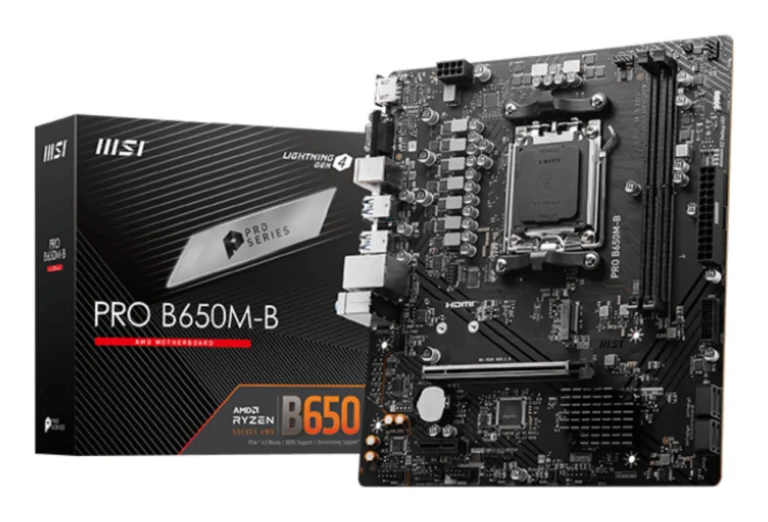 MSI Pro B650M-B DDR5 AMD AM5 microATX Motherboard