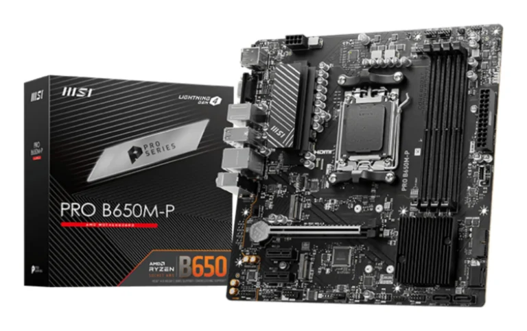 MSI PRO B650M-P AM5 Micro-ATX Motherboard