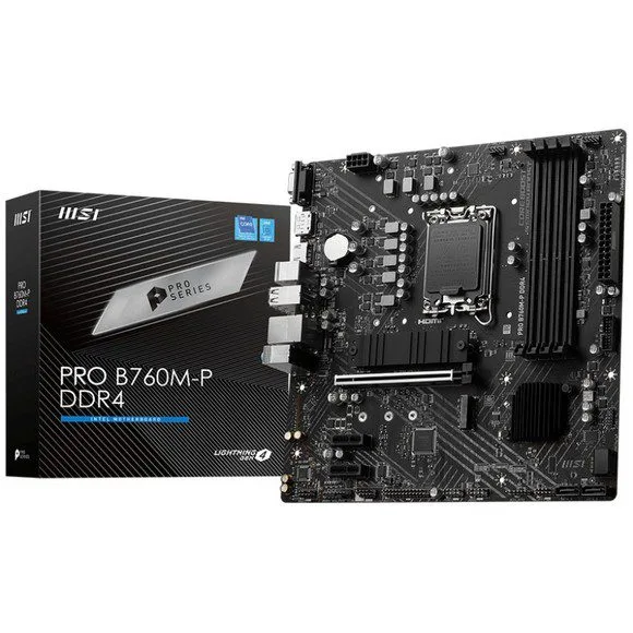 MSI PRO B760M-P DD4 LGA 1700 Motherboard