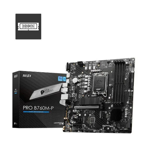 MSI PRO B760M-P DD5 LGA 1700 Motherboard