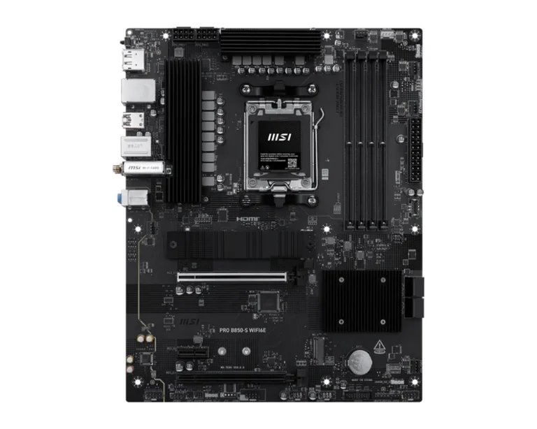 MSI PRO B850-S WIFI6E ATX AM5 DDR5 Gaming Motherboard