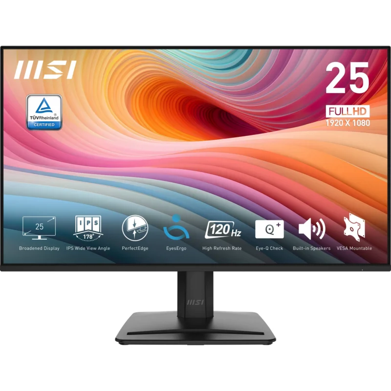 MSI PRO MP251 E2 24.5-inch 120 Hz IPS 1920 x 1080 (FHD) Gaming Monitor