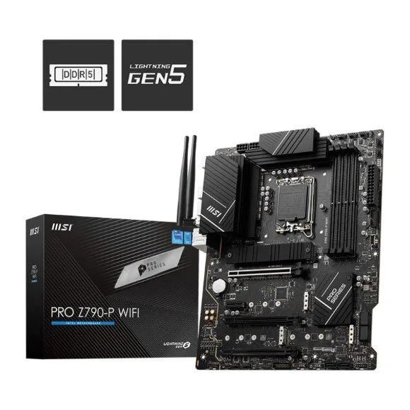 MSI PRO Z790-P DDR5 WIFI LGA 1700 Intel Motherboard