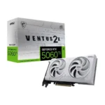 MSI VENTUS  GeForce RTX 5060 Ti 8G 2X OC PLUS GDDR7 PCIe 5.0 x16 Graphics Card White