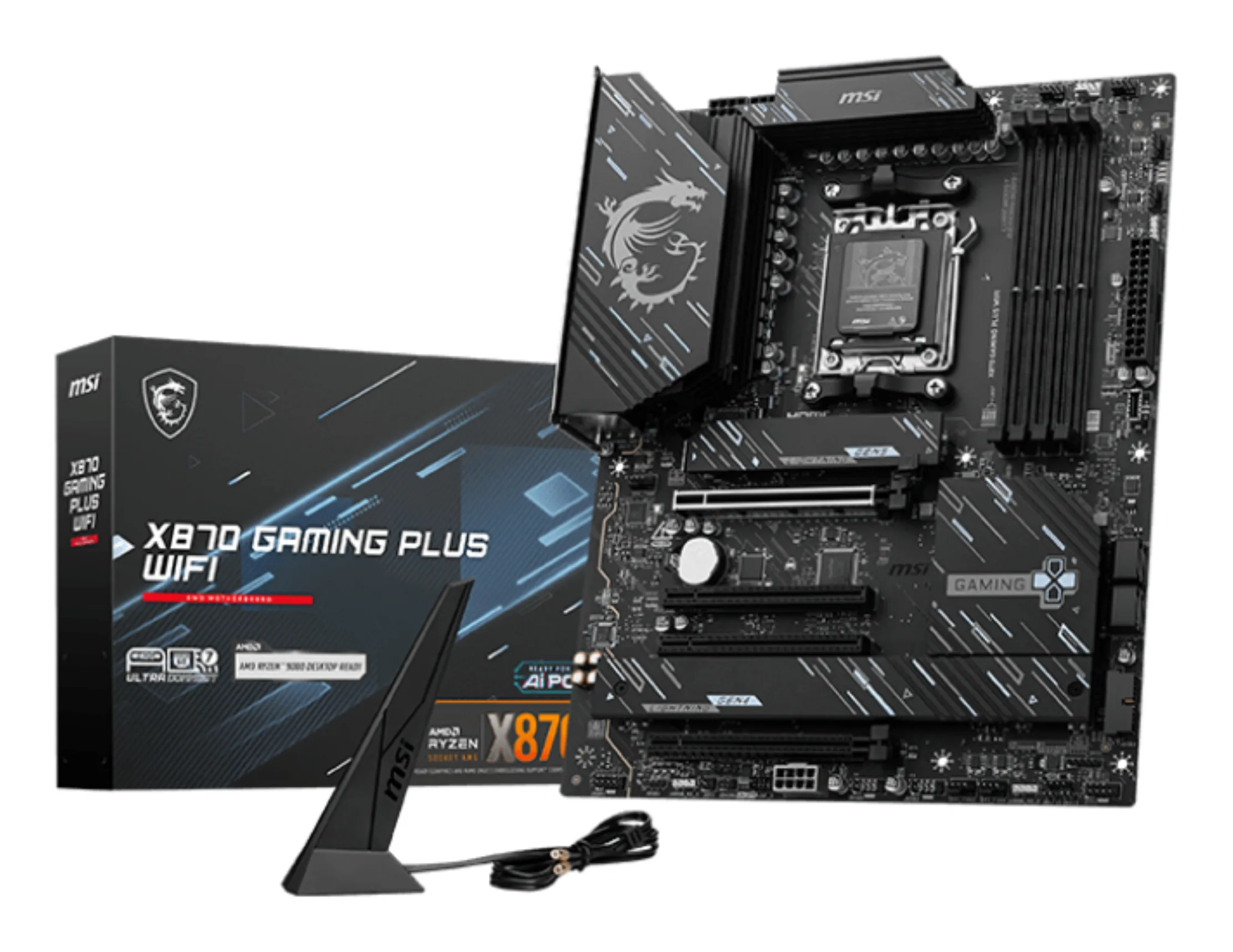 msi-x870-gaming-plus-wifi - MegaComputer.pk MSI X870 GAMING PLUS WIFI AM5 AMD X870 ATX Motherboard