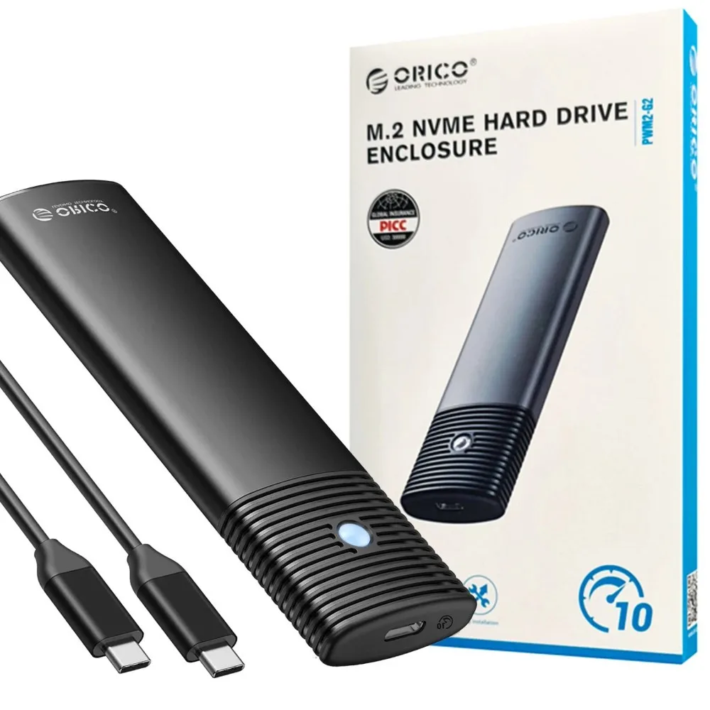 orico-pwm2-g2-m-2-nvme-ssd-enclosure-10gbps ORICO PWM2-G2 M.2 NVMe SSD Enclosure (10Gbps)