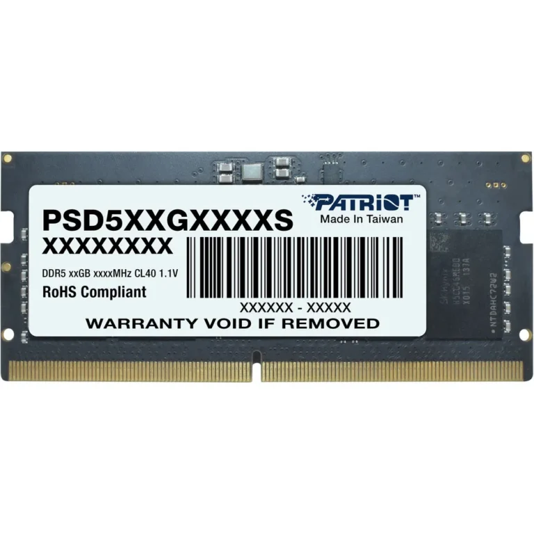 Patriot 32GB Signature Line DDR5 5600 MHz SO-DIMM Memory