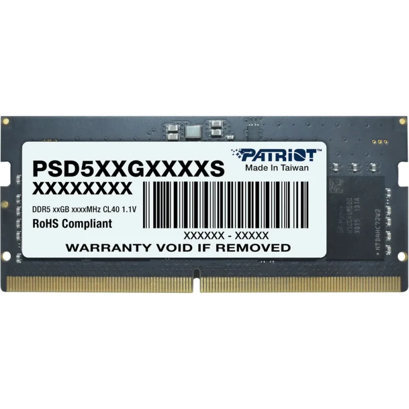 Patriot 32GB Signature Line DDR5 5600 MHz SO-DIMM Memory
