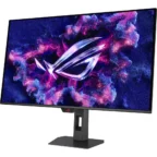 Asus ROG Strix OLED XG32UCWMG Gaming Monitor 32-inch (31.5-inch viewable) 4K TrueBlack Glossy™ OLED dual mode (4K@240Hz FHD@480Hz) 0.03ms (GTG) G-SYNC compatible custom heatsink OLED Care Pro Neo Proximity Sensor VESA DisplayHDR™ 400 True Black Auto KVM USB Type-C - Image 3