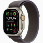 Apple MRF63 Watch Ultra 2 (GPS + Cellular) 49mm Titanium Case with Blue / Black Trial Loop
