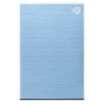 Seagate 4TB One Touch USB 3.2 External Hard Drive with Password Protection - Blue
