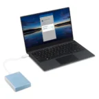 Seagate 4TB One Touch USB 3.2 External Hard Drive with Password Protection - Blue - Image 8