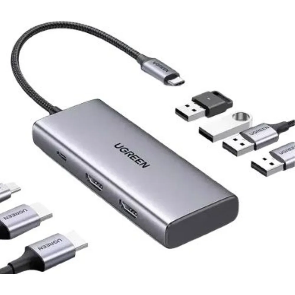 product-154020-1 UGREEN 35897 7 In 1 Usb C Multifunctional Hub - Image 1