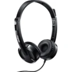 rapoo-h100-wired-stereo-headset-black - MegaComputer.pk Rapoo H100 Wired Stereo Headset Black