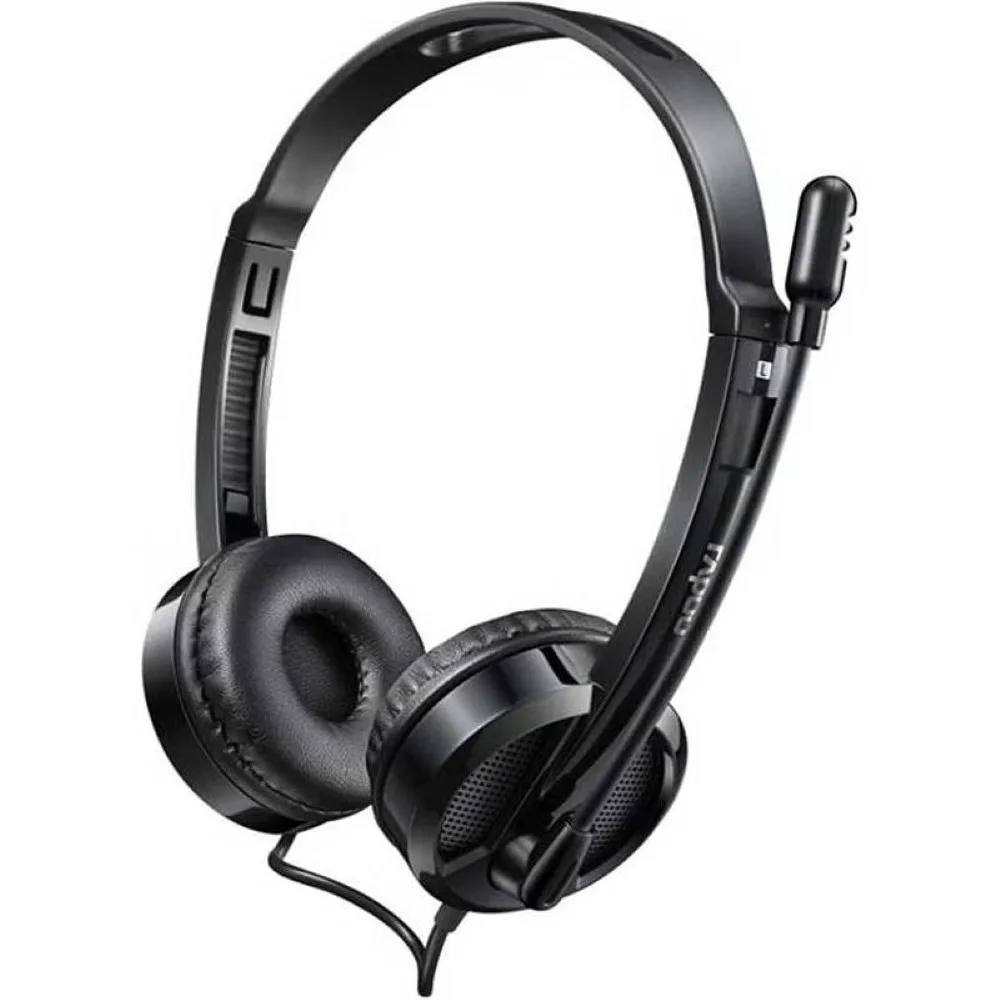 rapoo-h120-usb-stereo-headset-black Rapoo H120 USB Stereo Headset Black