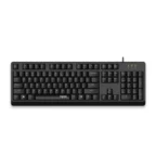 Rapoo NK1900 Spill Resistance Wired USB Keyboard – Black