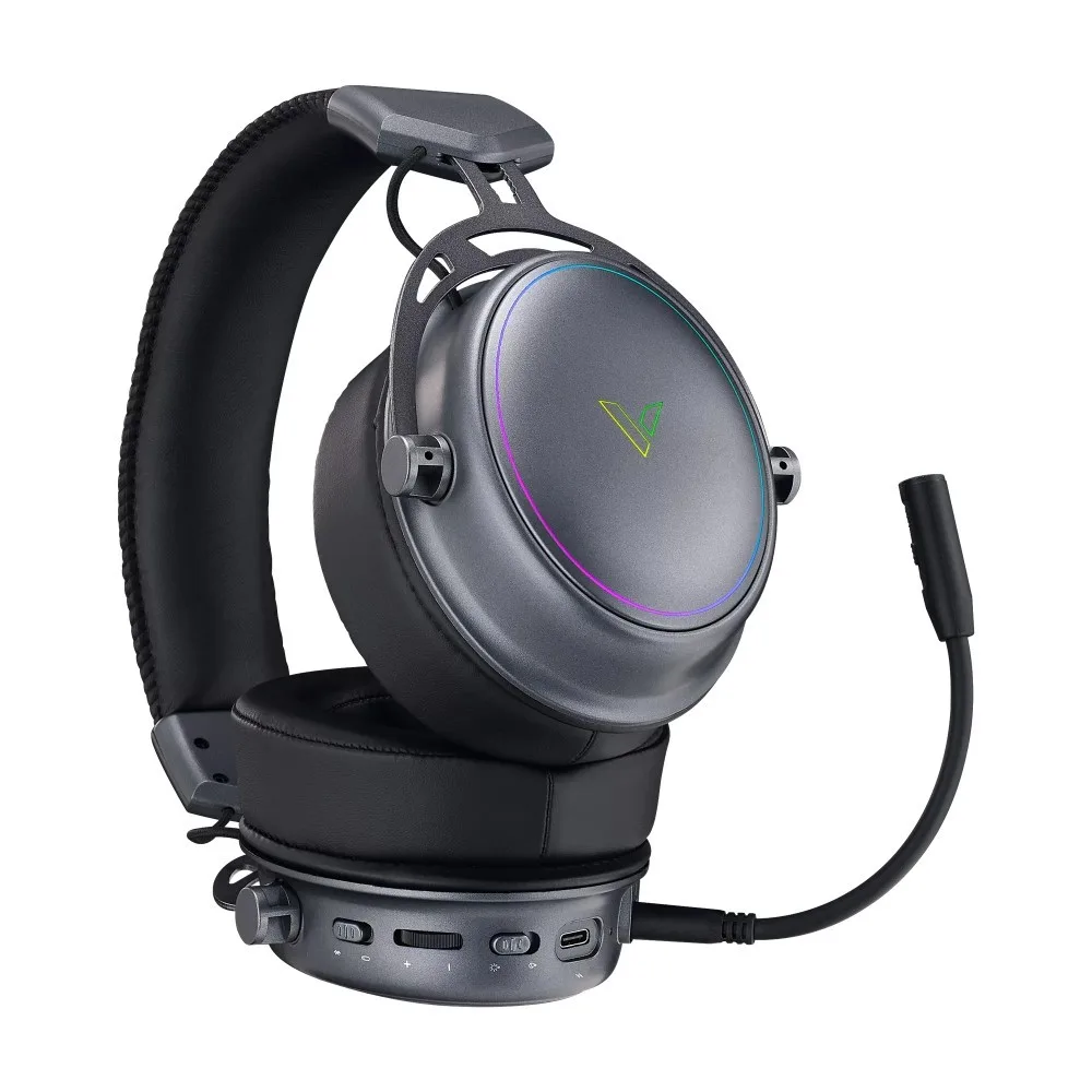 rapoo-vh800-bluetooth-wireless-gaming-headset-space-gray - MegaComputer.pk Rapoo VH800 Bluetooth Wireless Gaming Headset – Space Gray