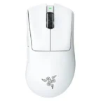 Razer DeathAdder V3 Pro White Classic Base 1000 Hz Ultra-lightweight Wireless Ergonomic Esports Mouse