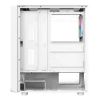SAMA 205A ATX Mid Tower Gaming Chassis - White - Image 5