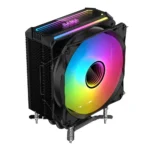 SAMA 4PI ARGB CPU Air Cooler – Black