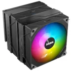 SAMA 6PDW ARGB CPU Air Cooler - Black - Image 2